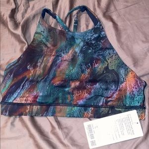 Lululemon High Neck Energy Bra NWT